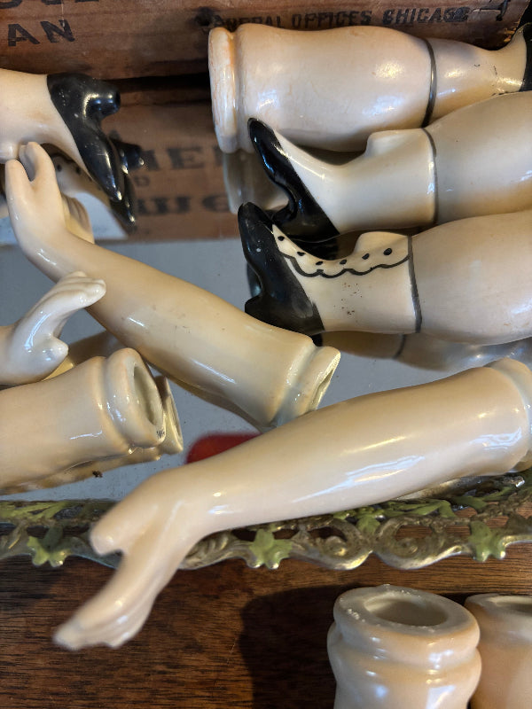 Vintage Porcelain Doll Arms and Legs– Littlecup