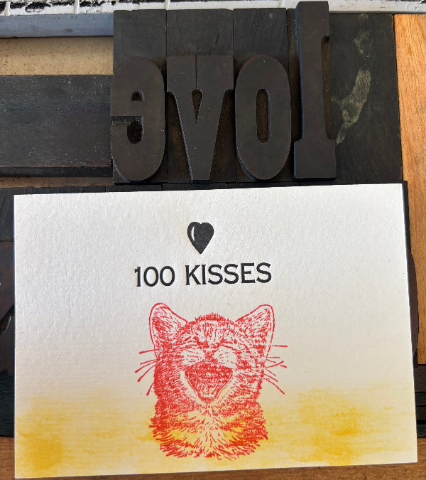 Love Coupons - A Valentine’s Letterpress Class
